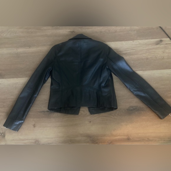 PINKO Leather Jacket 2 - Picture 4 of 8